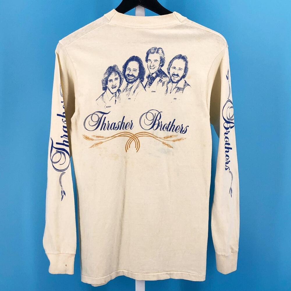 1983 Thrasher Brother Salem Concert Series long sleeve tshirt 80s 1980s vintage